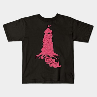 MELTER SKELTER (PINK) Kids T-Shirt